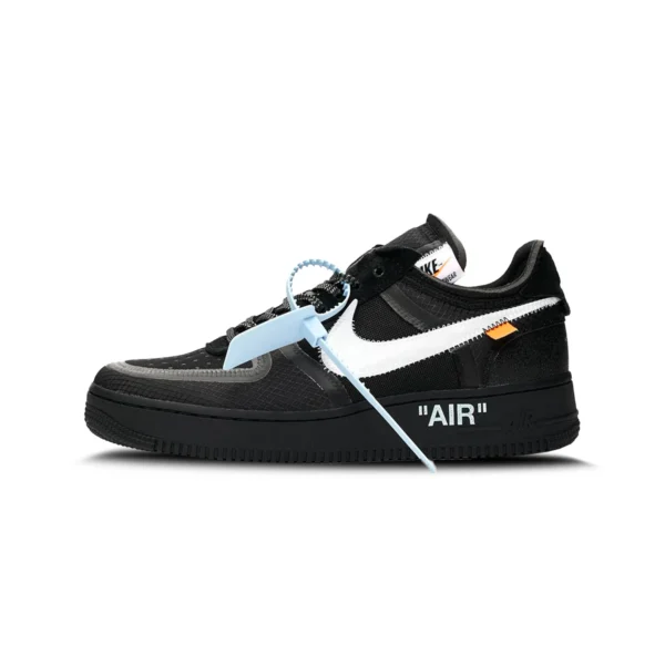 nike x off white air force 1 black white 2.0